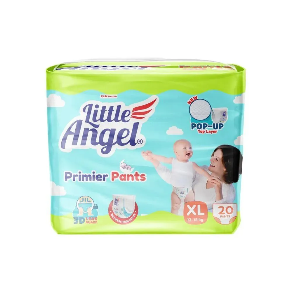 Подгузники-трусики  Little Angel Premier Extra Large детские 5XL 12-15 кг 20шт - в интернет-магазине tut-beauty.by