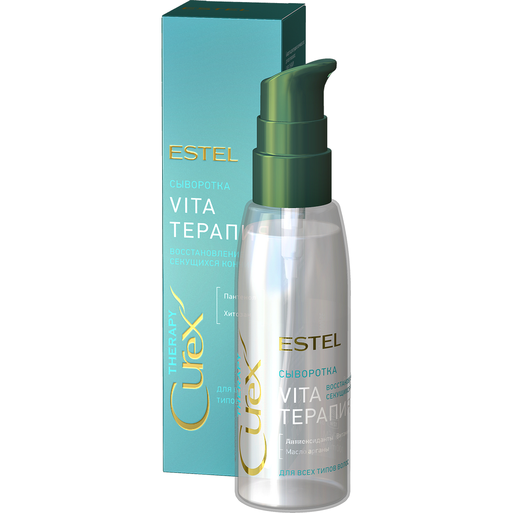 Сыворотка для волос Estel Curex Therapy Vita-терапия для секущихся кончиков 100мл