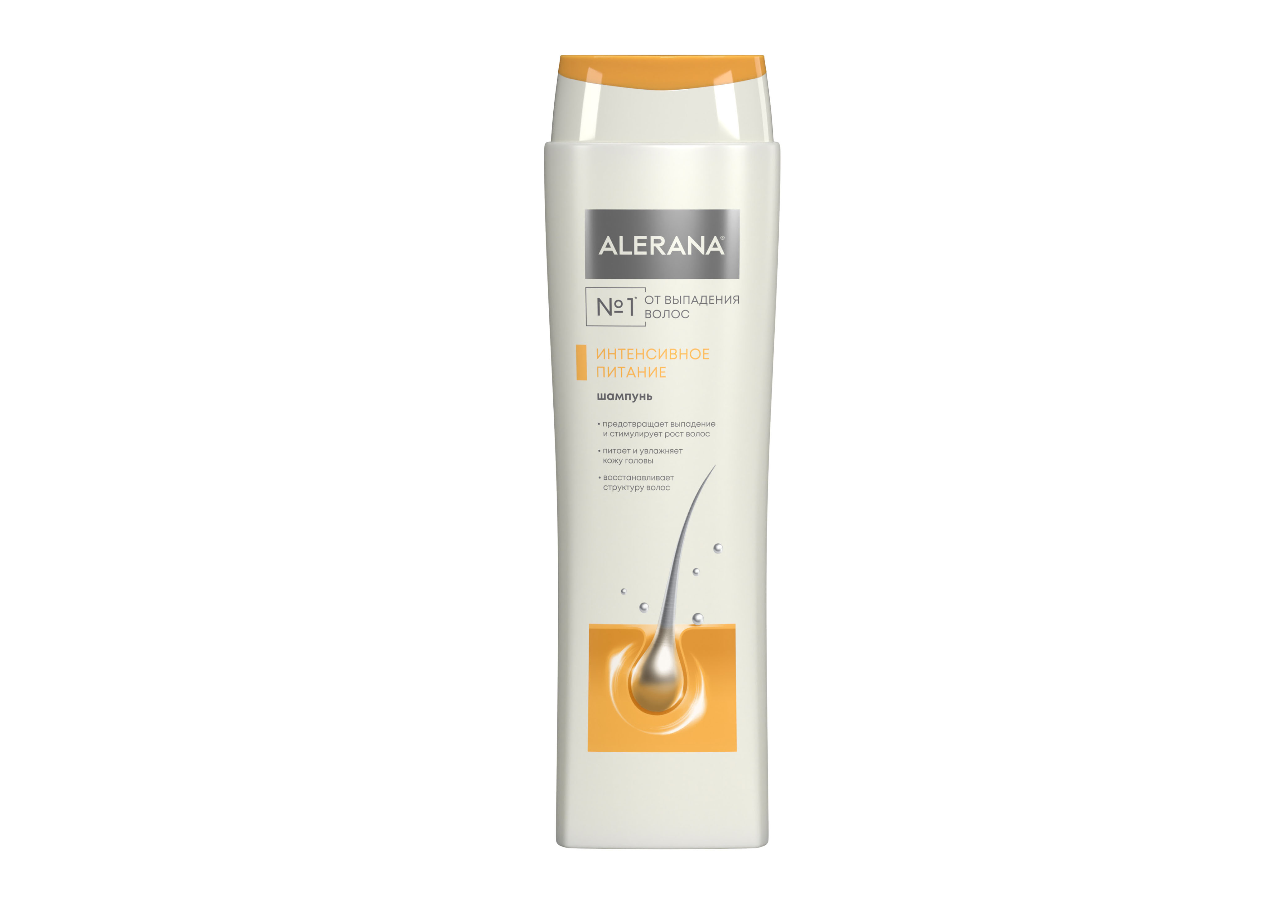Шампунь для волос Alerana интенсивное питание 250мл - в интернет-магазине tut-beauty.by