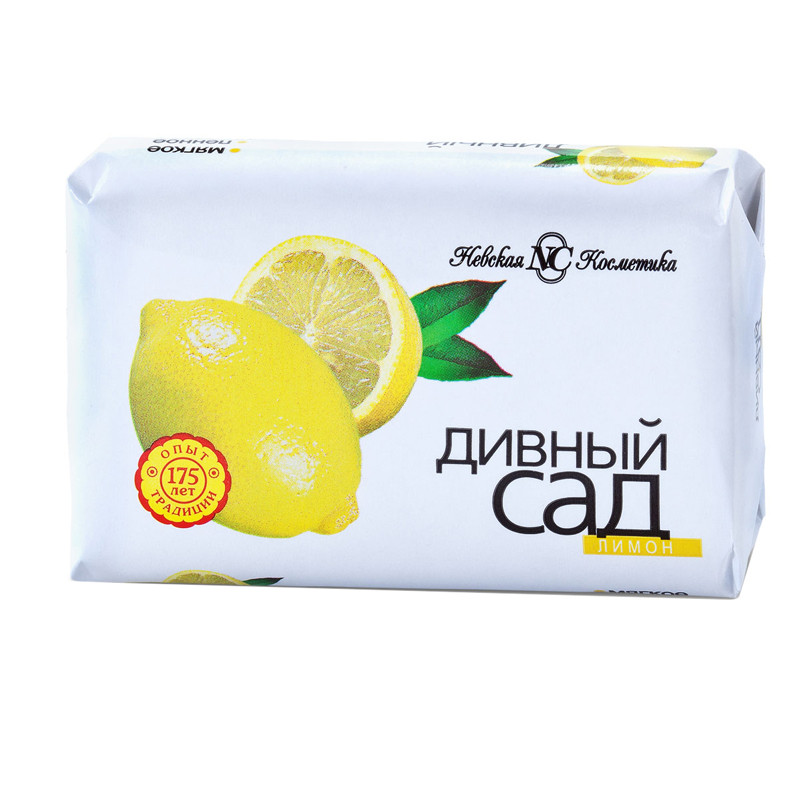 Мыло Невская Косметика дивный сад с лимоном 90г