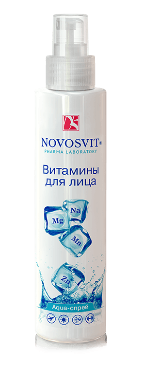 Спрей для лица Novosvit Aqua витаминный 95мл