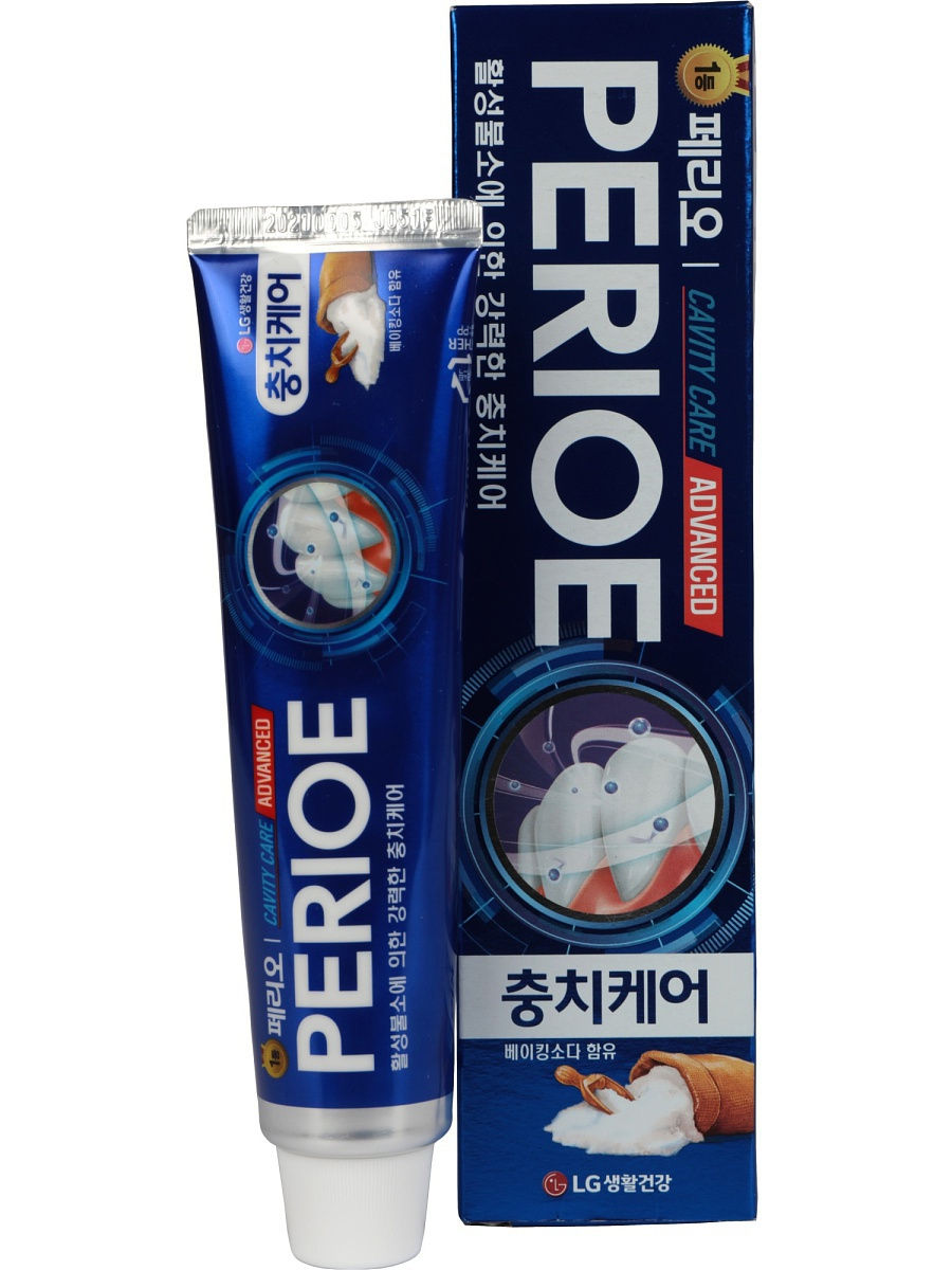Зубная паста PERIOE Cavity Care Advanced для эффективной борьбы с кариесом 130г - в интернет-магазине tut-beauty.by