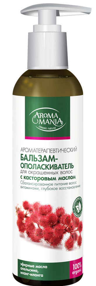 Бальзам для волос Lekus Aroma Mania с касторовым масло для окрашенных волос 250мл р - в интернет-магазине tut-beauty.by