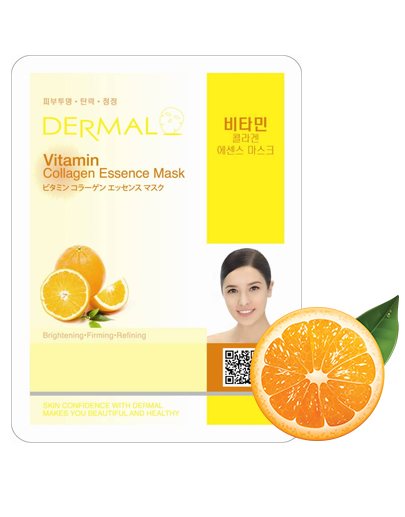Маска для лица Dermal Vitamin Collagen витамины и коллаген 23г - в интернет-магазине tut-beauty.by