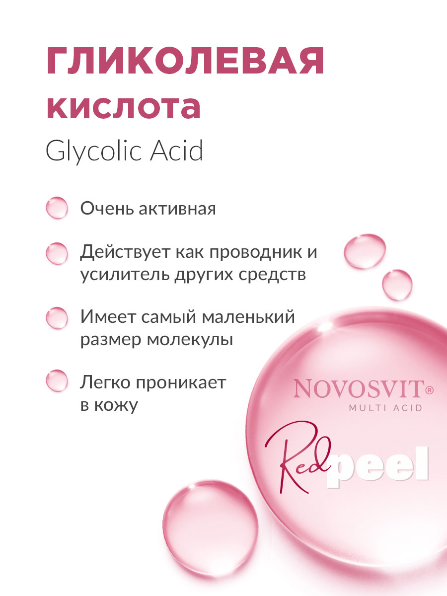 Пенка для лица Novosvit с гликолевой и салициловой кислотами 160мл - в интернет-магазине tut-beauty.by