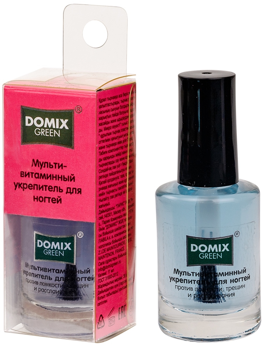  Укрепитель для ногтей Domix Мультивитаминный 11мл - в интернет-магазине tut-beauty.by