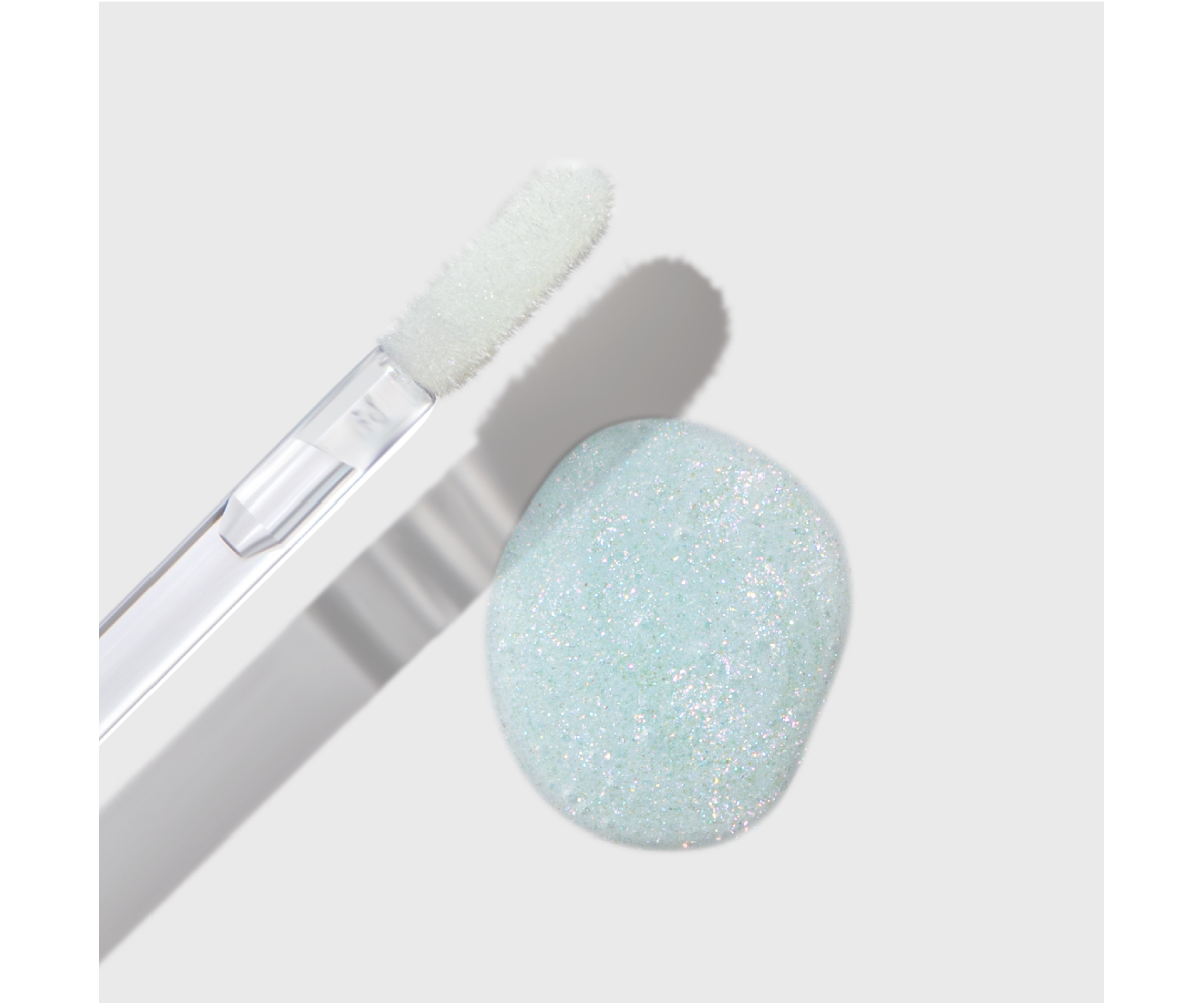 Блеск для губ Influence Beauty Plexiglass глянцевый тон 03 прозрачный с дуохромными блестками 3.5мл