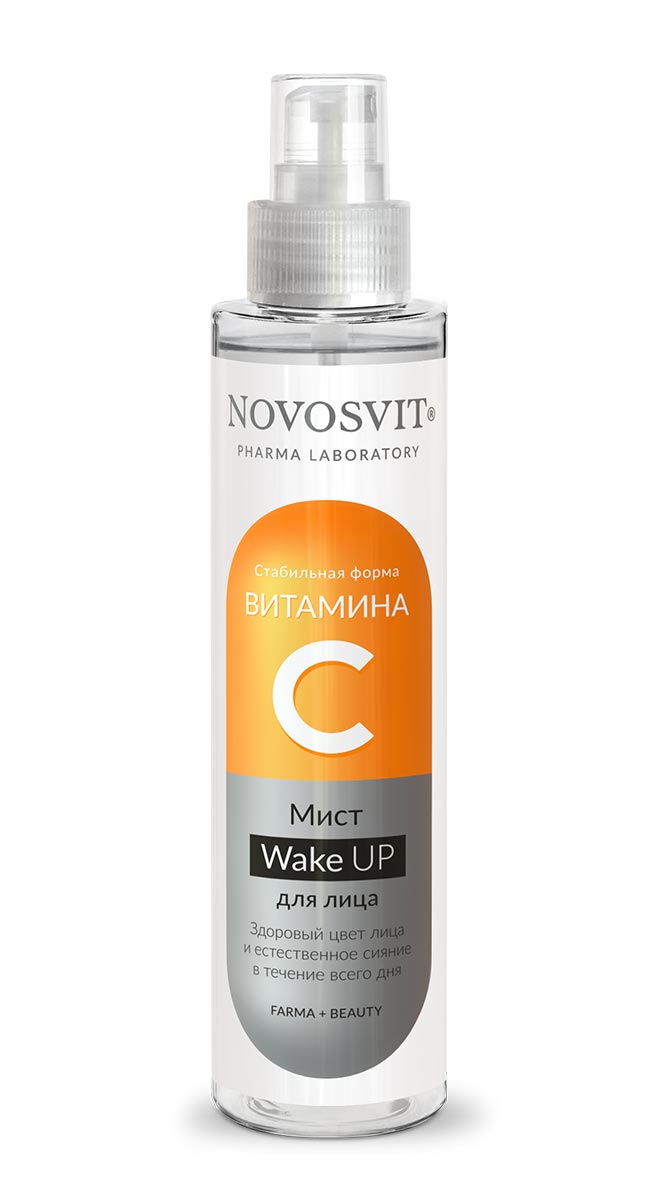 Спрей для лица Novosvit свежесть и заряд энергии с витамином С 100мл