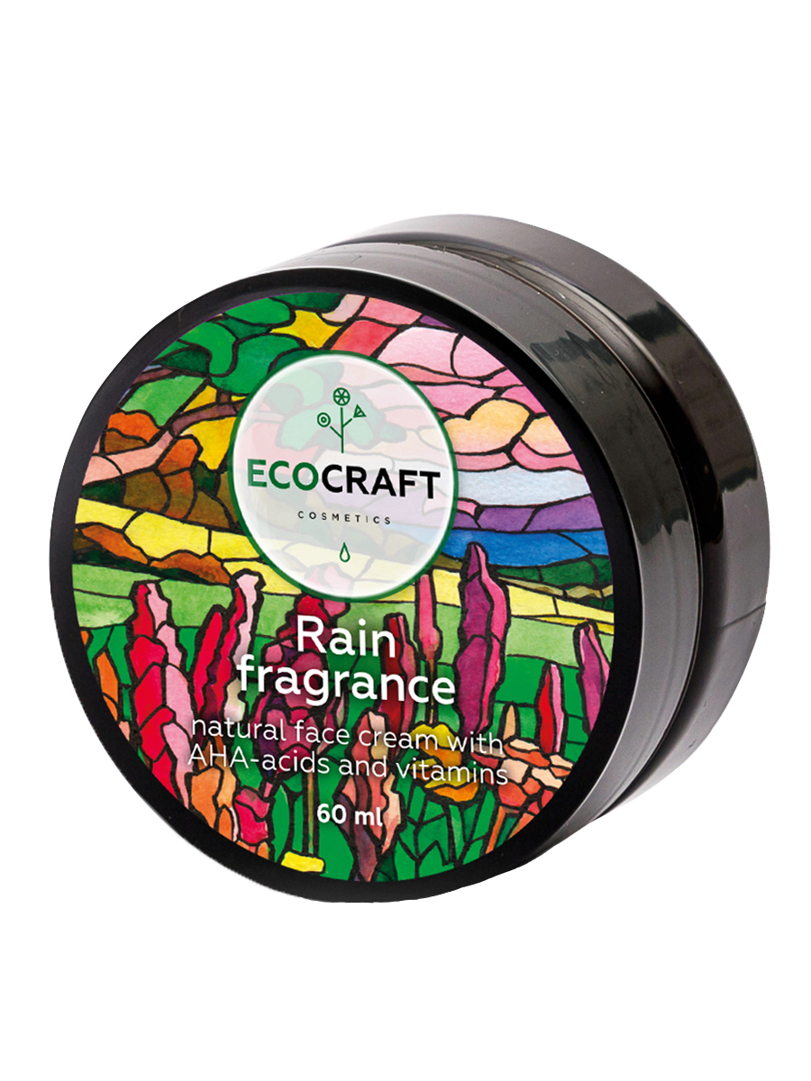 Крем для лица EcoCraft Rain fragrance с АНА-кислотами и витаминами для нормальной кожи Аромат дождя 60мл - в интернет-магазине tut-beauty.by