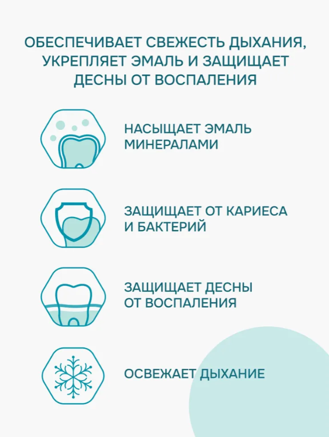 Ополаскиватель R.O.C.S. активный кальций 400мл