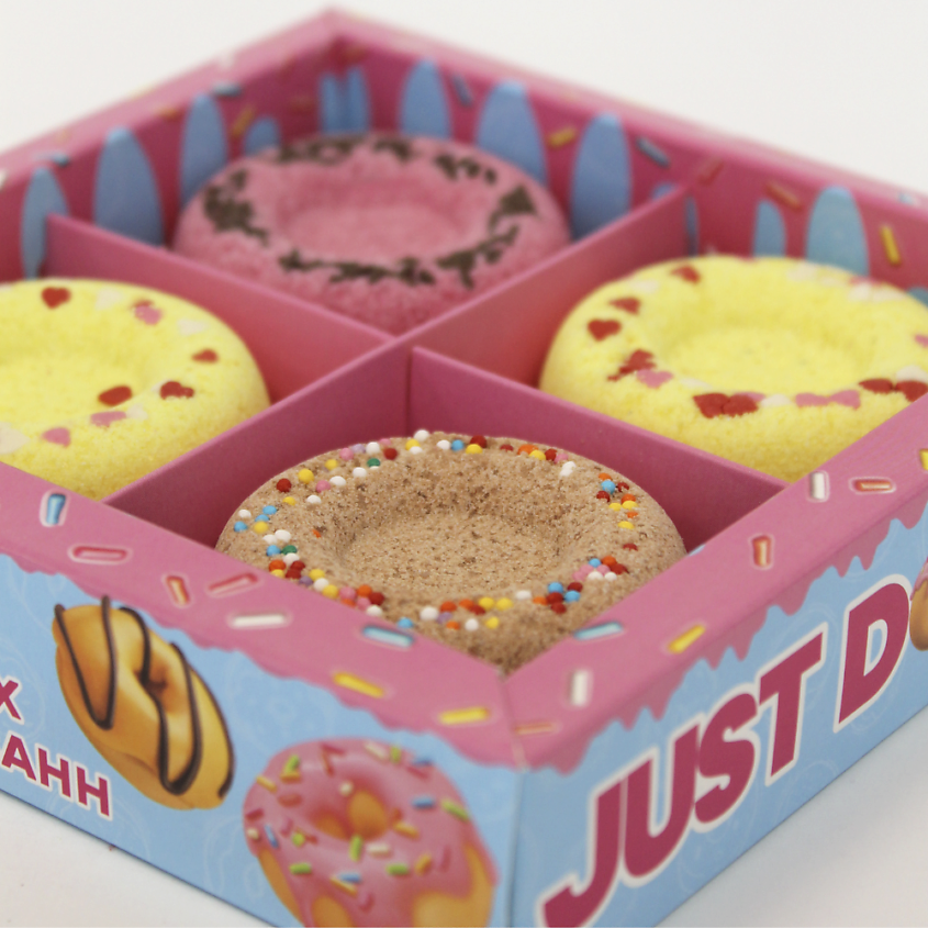 Набор Laboratory Katrin Just donats бурлящие пончики для ванны 4х60гр