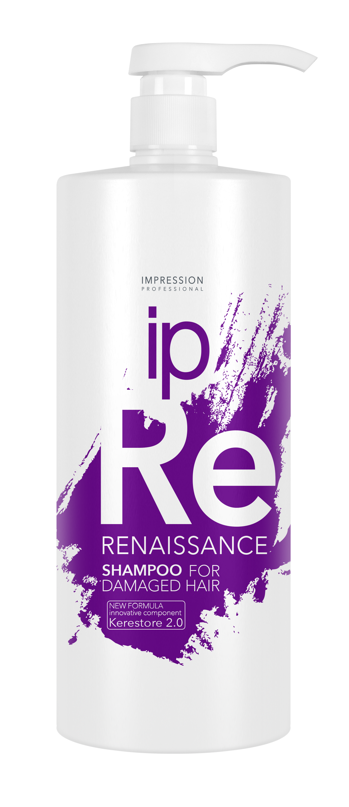 Шампунь для волос Impression Professional Renaissance восстанавливающий для поврежденных волос 1000мл - в интернет-магазине tut-beauty.by