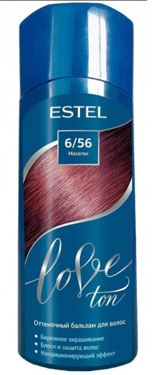 Бальзам для волос Estel Love оттеночный тон 6.56 махагон 150мл - в интернет-магазине TUT-BEAUTY.BY с доставкой.
