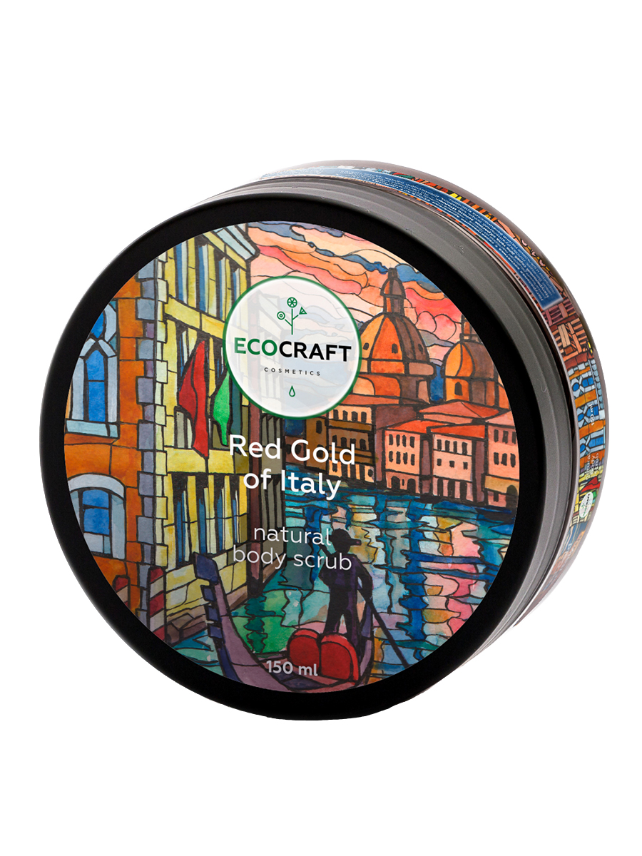 Скраб для тела EcoCraft Red gold of Italy Красное золото Италии 150мл - в интернет-магазине tut-beauty.by