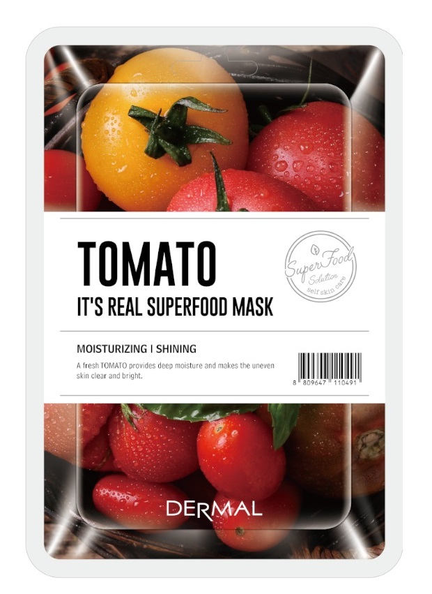 Маска для лица Dermal Superfood Tomato томат 25г - в интернет-магазине tut-beauty.by