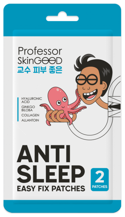 Патчи Professor SkinGOOD Anti-sleep Easy Fix Patches Лёгкой фиксации 2шт - в интернет-магазине tut-beauty.by