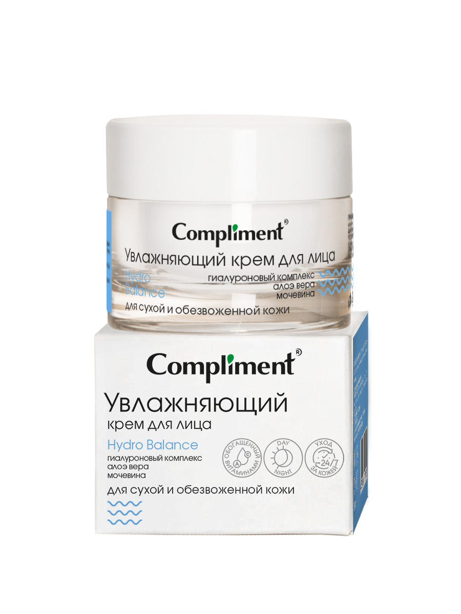 Крем для лица Compliment Увлажняющий 50мл - в интернет-магазине tut-beauty.by