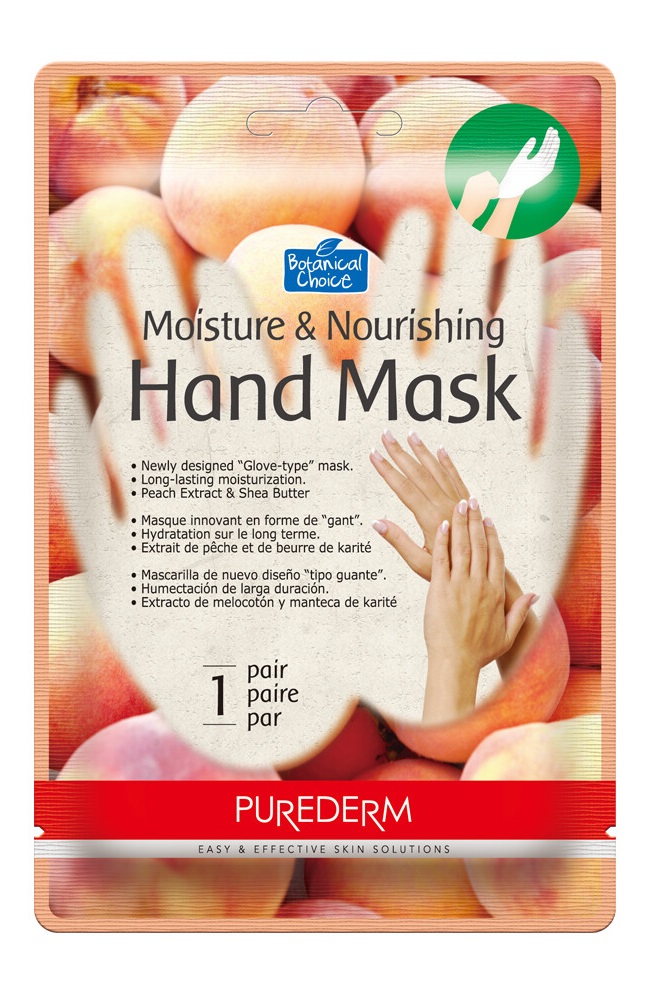 Маска для рук Purederm Moisture & Nourishing Hand Mask увлажнение и питание 40г
