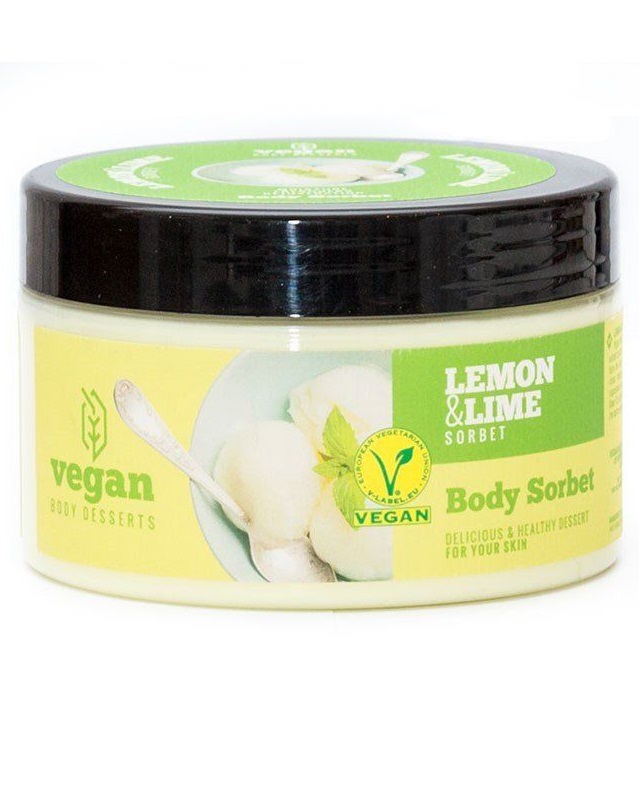 Крем для тела Vegan Lemon And Lime Sorbet сорбет с экстрактом лимона и лайма 250мл - в интернет-магазине tut-beauty.by