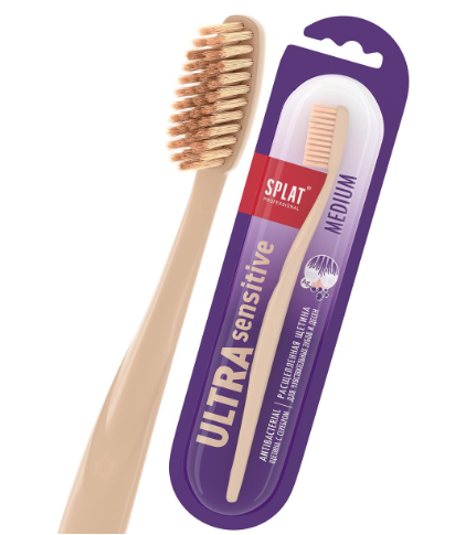 Зубная щетка SPLAT Professional ULTRA SENSITIVE средняя жесткость