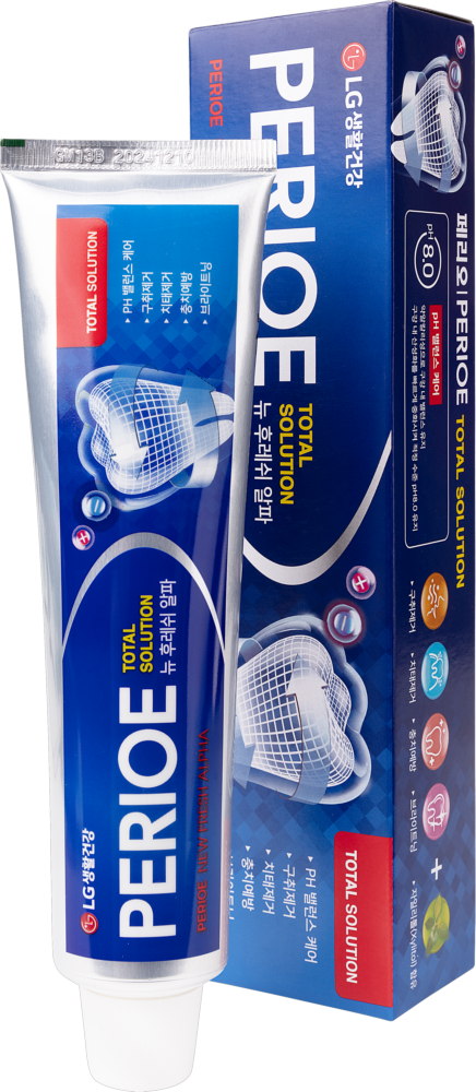 Зубная паста PERIOE Fresh Alpha Total Solution для комплексного ухода 170г - в интернет-магазине tut-beauty.by