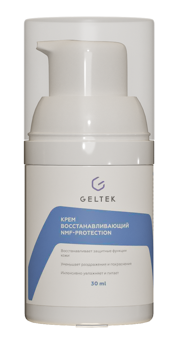 Крем для лица Geltek NMF protection восстанавливающий 30мл - в интернет-магазине tut-beauty.by