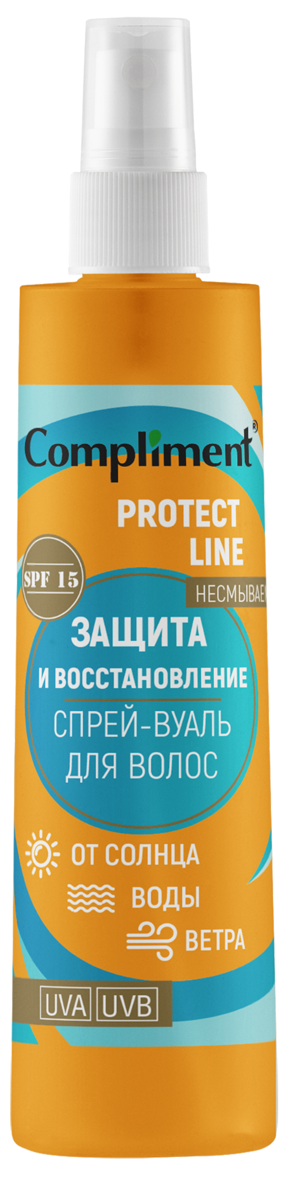 Спрей для волос Compliment Protect Line Защита и восстановление 150мл - в интернет-магазине tut-beauty.by