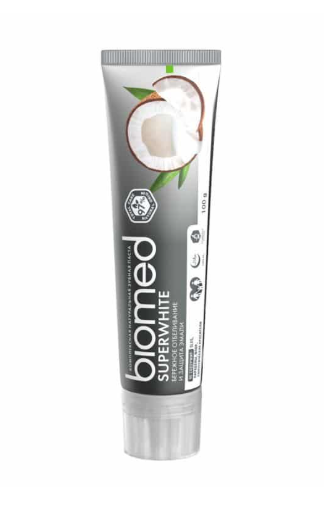 Зубная паста Biomed SUPERWHITE с кокосом 100г