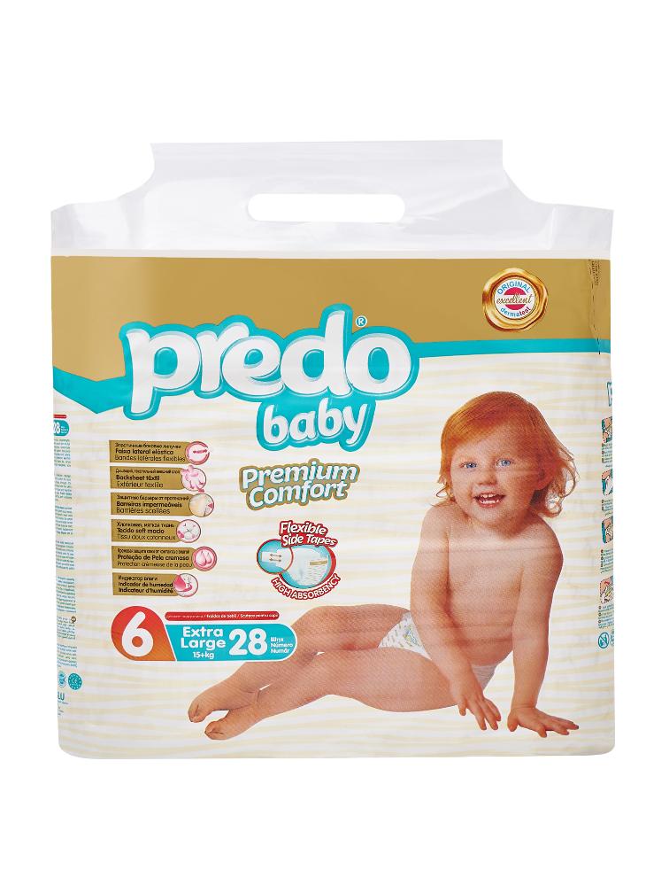Подгузники Predo Baby № 6 (15+ кг) 28шт - в интернет-магазине tut-beauty.by