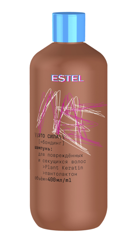 Шампунь для волос Estel ME Это сила для поврежденных и секущихся 400мл
