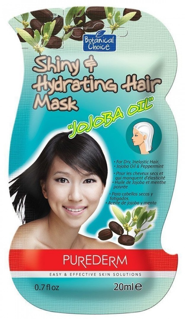 Маска для волос Purederm Shiny & Hydrating Hair Mask увлажняющая 20мл