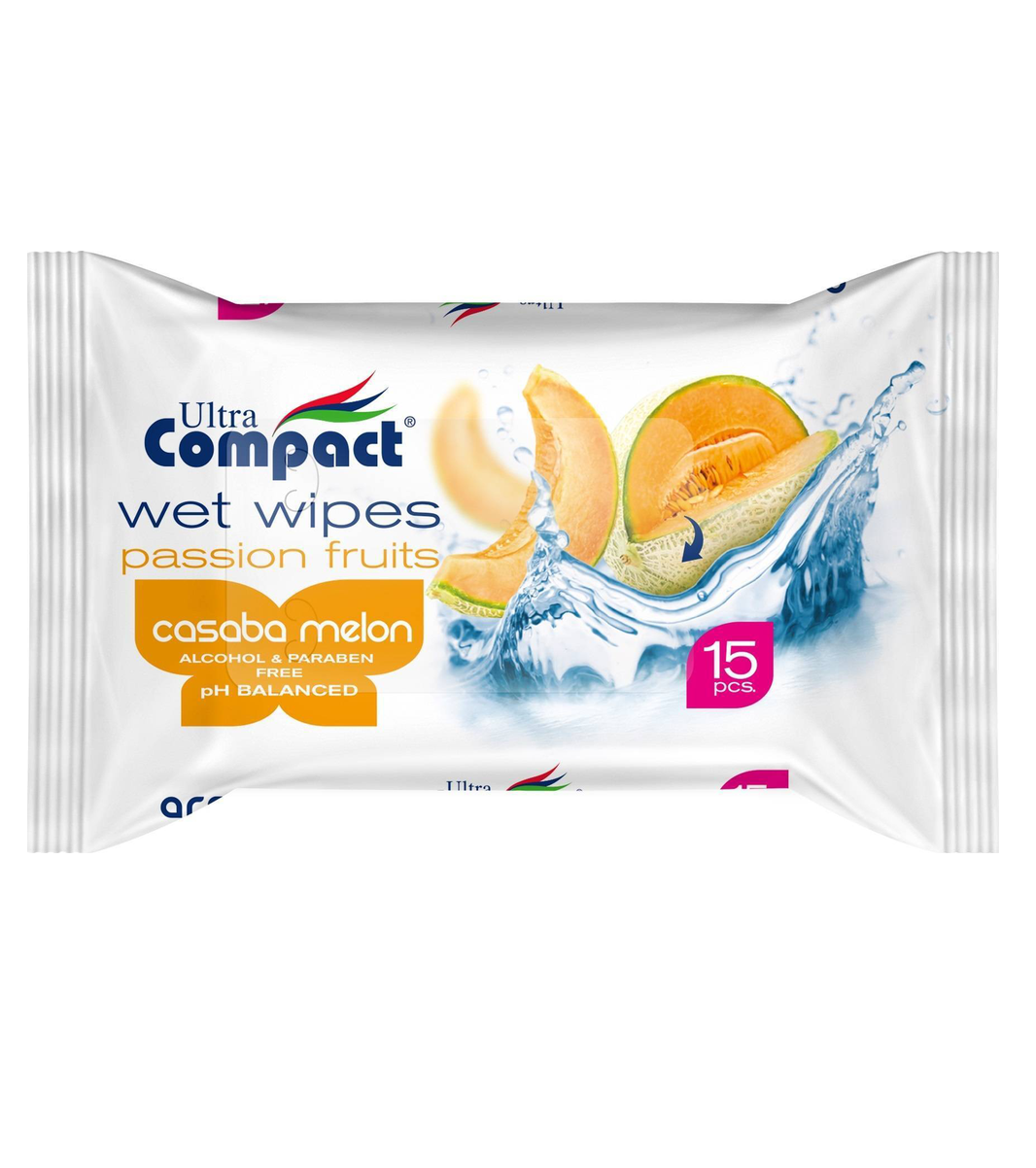 Салфетки влажные Ultra Compact 15шт - в интернет-магазине tut-beauty.by