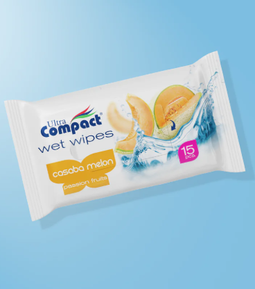 Салфетки влажные Ultra Compact 15шт - в интернет-магазине tut-beauty.by