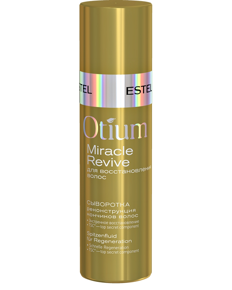 Сыворотка для волос Estel Professional Otium Miracle Revive реконструкция кончиков 100мл р