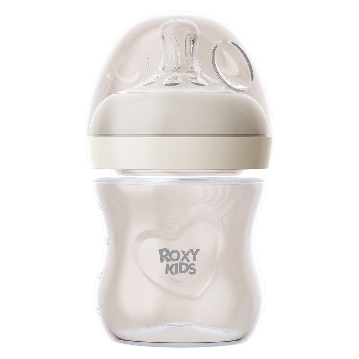 Бутылочка Roxy Kids Natural медленный поток 0+ цвет слоновая кость120 мл