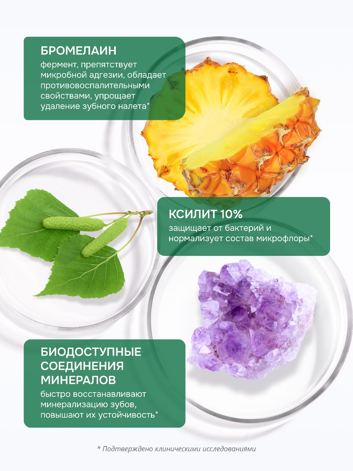 Зубная паста R.O.C.S. энергия утра двойная мята 74г