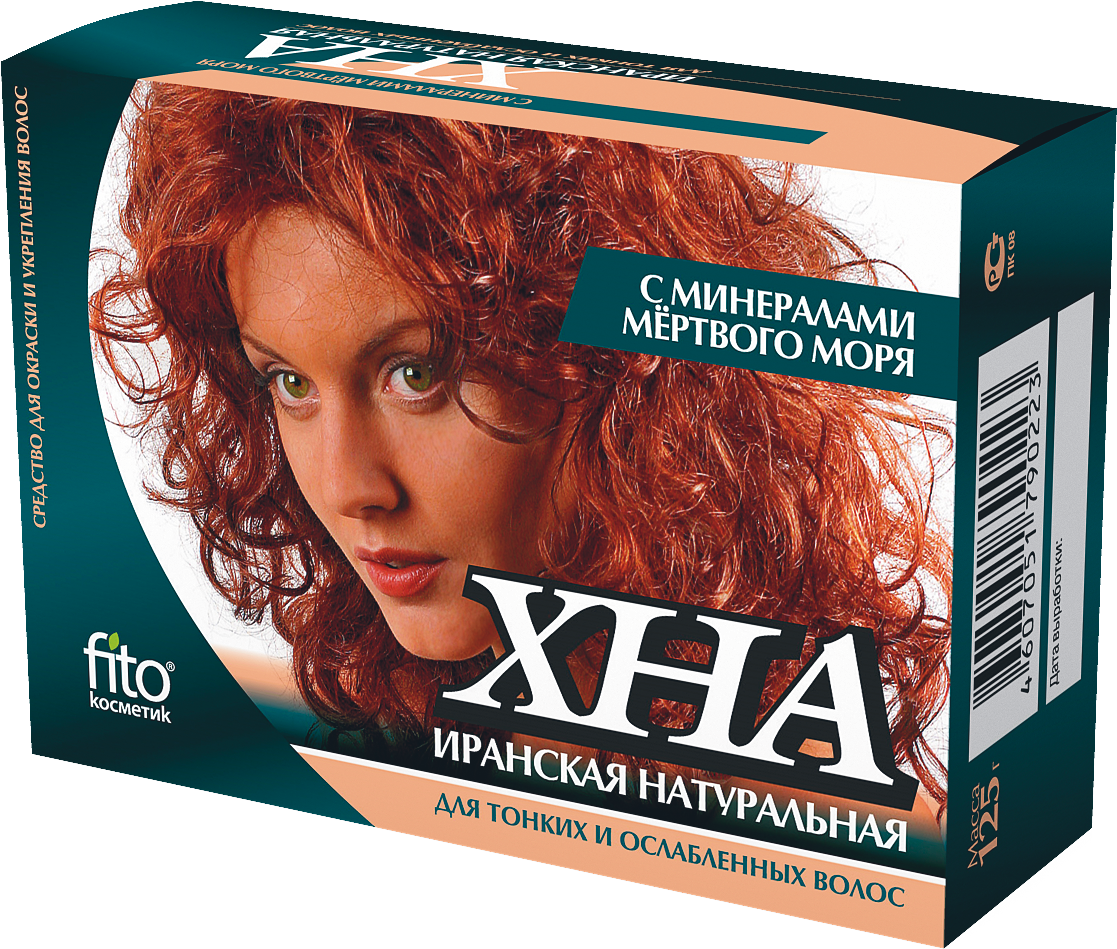 Хна Fito Косметик иранская натуральная с минералами мертвого моря 125г р - в интернет-магазине tut-beauty.by