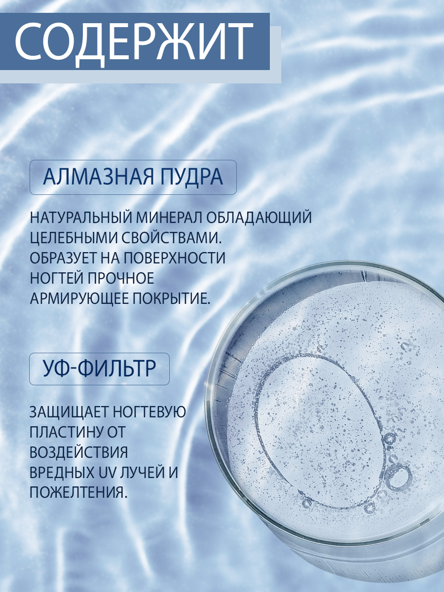 Укрепитель для ногтей Domix алмазный 17мл - в интернет-магазине tut-beauty.by