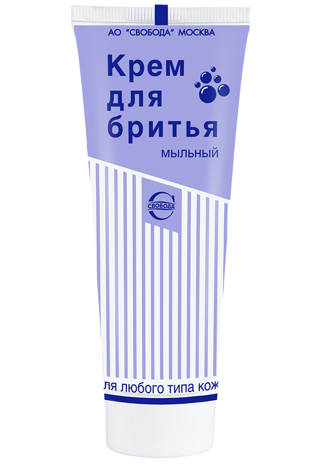 Крем для бритья Свобода Мыльный 75г