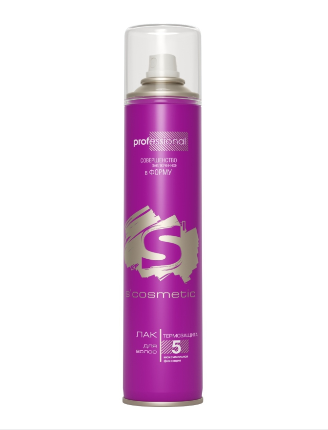Лак для волос S'cosmetic Термозащита 360мл