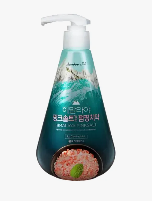 Зубная паста PERIOE Himalaya Pink Salt Ice Calming Mint с розовой гималайской солью 285г - в интернет-магазине tut-beauty.by