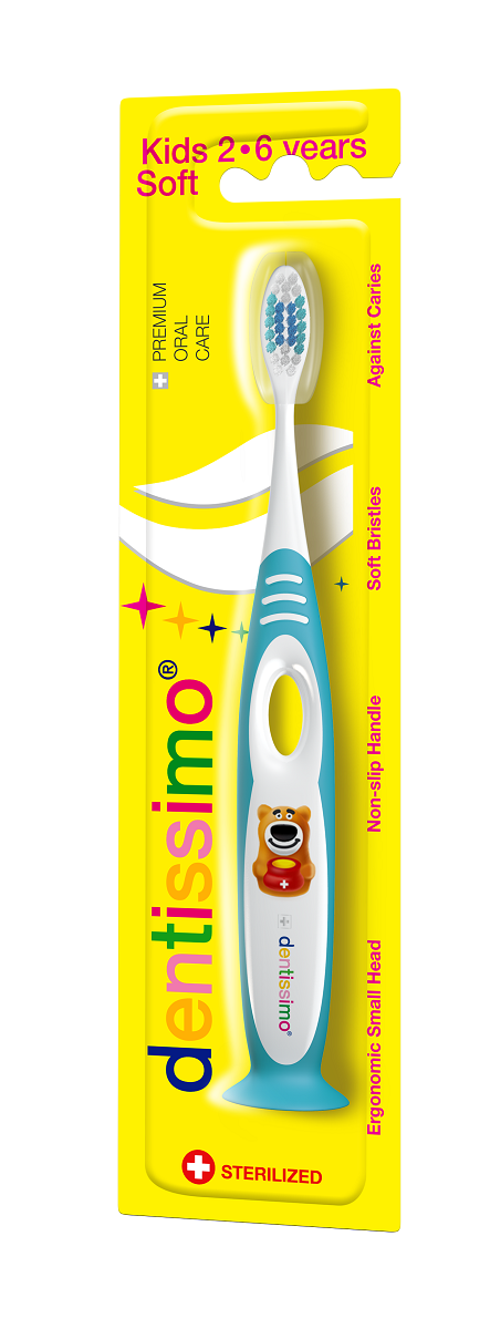 Зубная щетка Dentissimo Kids Soft 2-6 Years - купить в интернет-магазине tut-beauty.by.