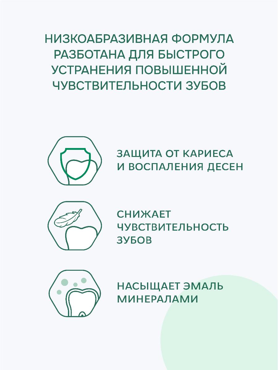 Зубная паста R.O.C.S. Sensitive для чувствительных зубов + защита десен 94г