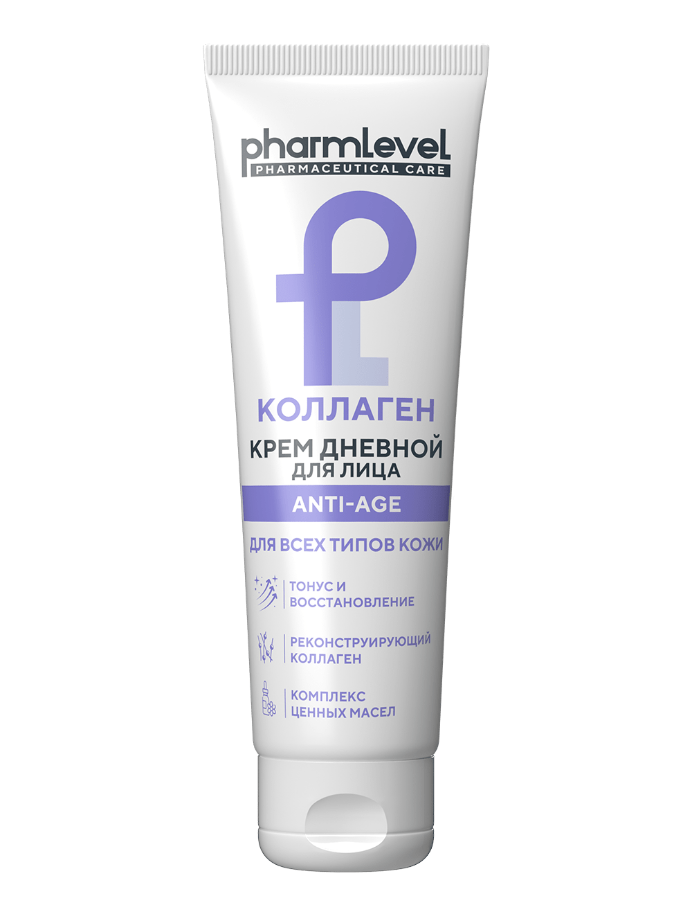 Крем для лица Pharmlevel КОЛЛАГЕН Anti-Age дневной 75мл - в интернет-магазине tut-beauty.by