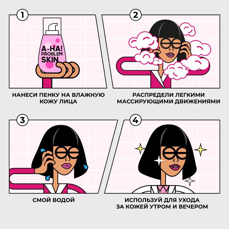 Пенка для лица Professor SkinGOOD А-НА! Проблемная кожа 200мл - в интернет-магазине tut-beauty.by