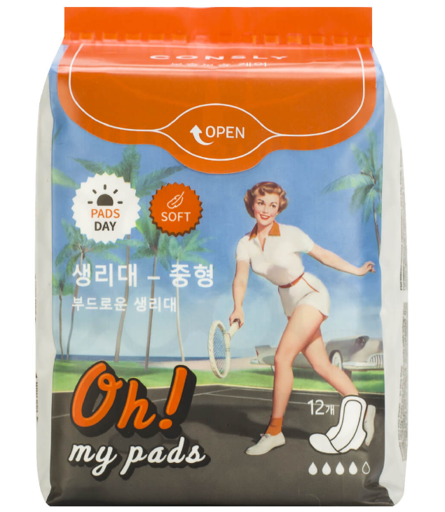 Прокладки гигиенические Oh! My Pads дневные 12шт - в интернет-магазине tut-beauty.by