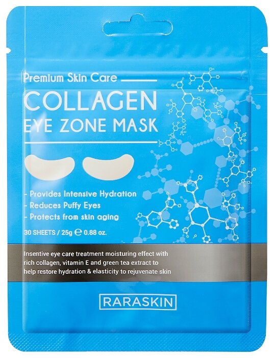 Патчи Raraskin Collagen Eye Zone Mask 25г