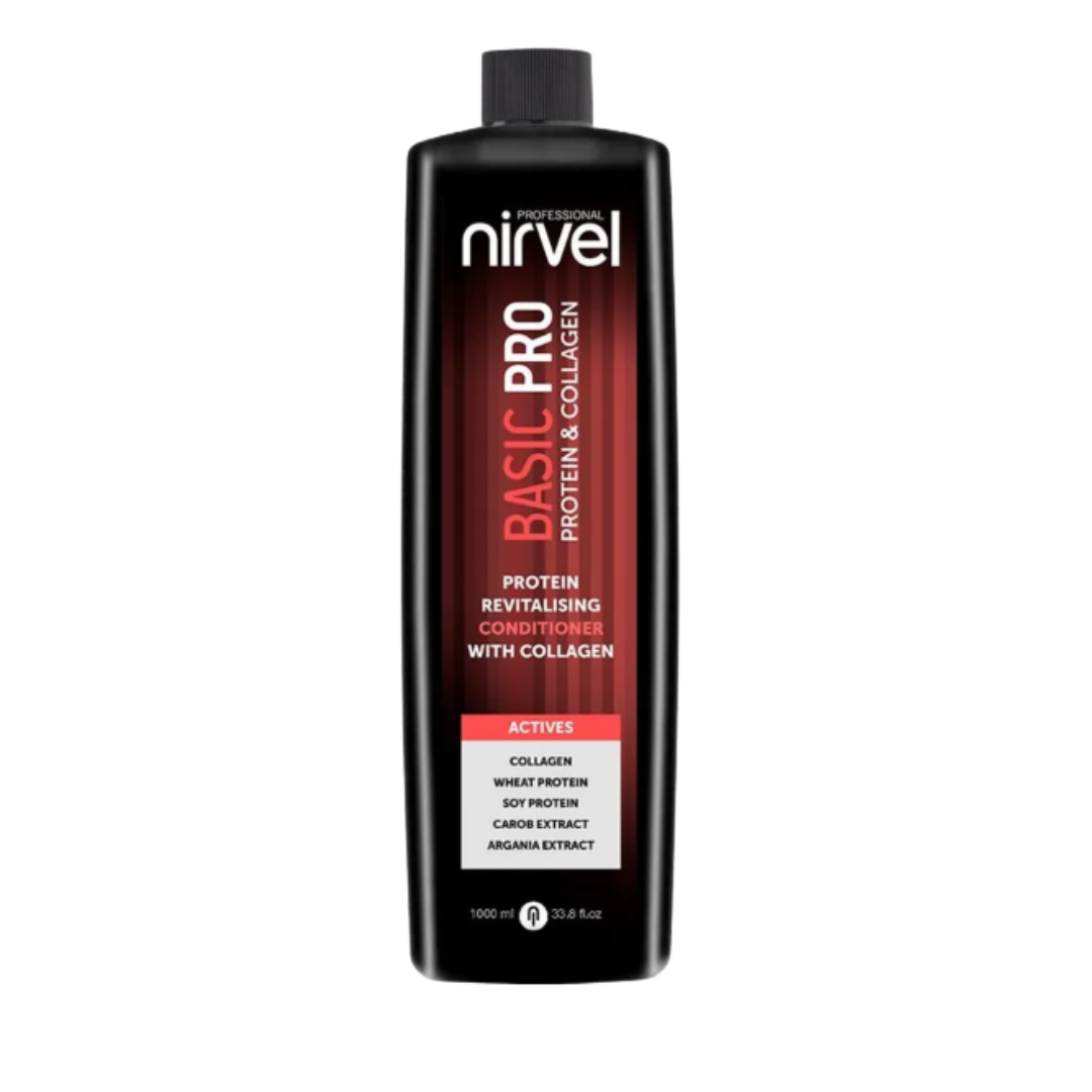 Кондиционер для волос Nirvel Basic PRO восстанавливающий с протеином и коллагеном 1000мл - в интернет-магазине tut-beauty.by