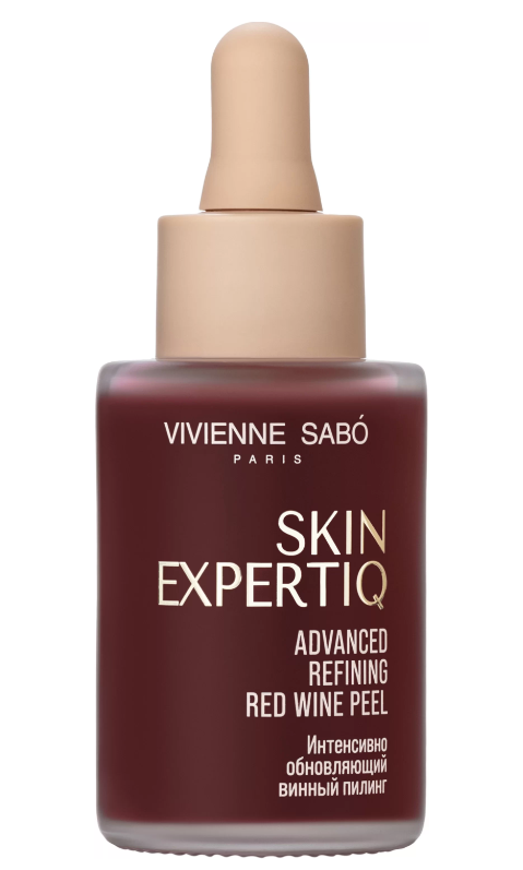 Пилинг для лица Vivienne Sabo Skin Expertiq Интенсивно обновляющий винный 33мл