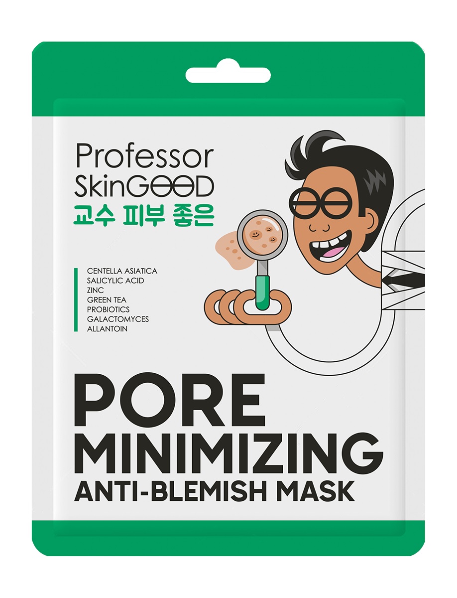 Маска для лица Professor SkinGOOD Pore Minimizing Anti-Blemish Mask для проблемной кожи 1шт - в интернет-магазине tut-beauty.by